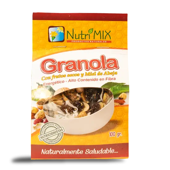 Granola con frutos secos